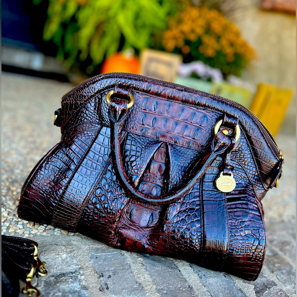 Gorgeous Vintage Cocoa Louise Rose Bag